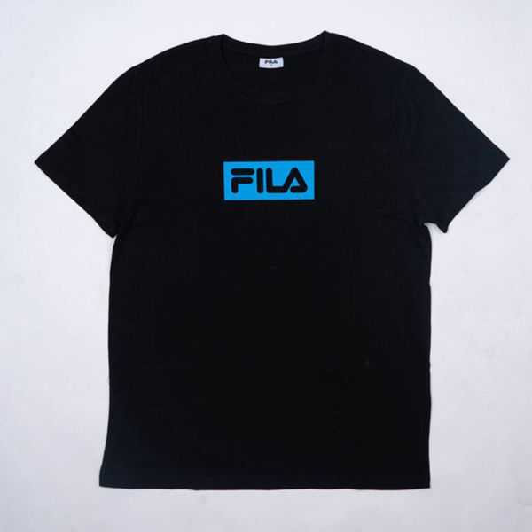 Fila Tričká Damske Čierne / Modre - Ali Oversized Vypredaj - Slovakia 39157-BANC